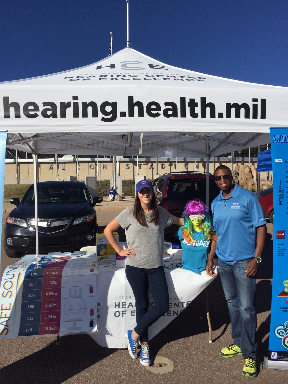 HCE Outreach at the Air Force Academy Football Game, 22 October 2016