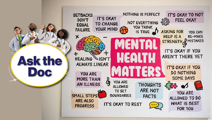 Image of Ask the Doc: What Are Ways to Protect My Mental Health?.