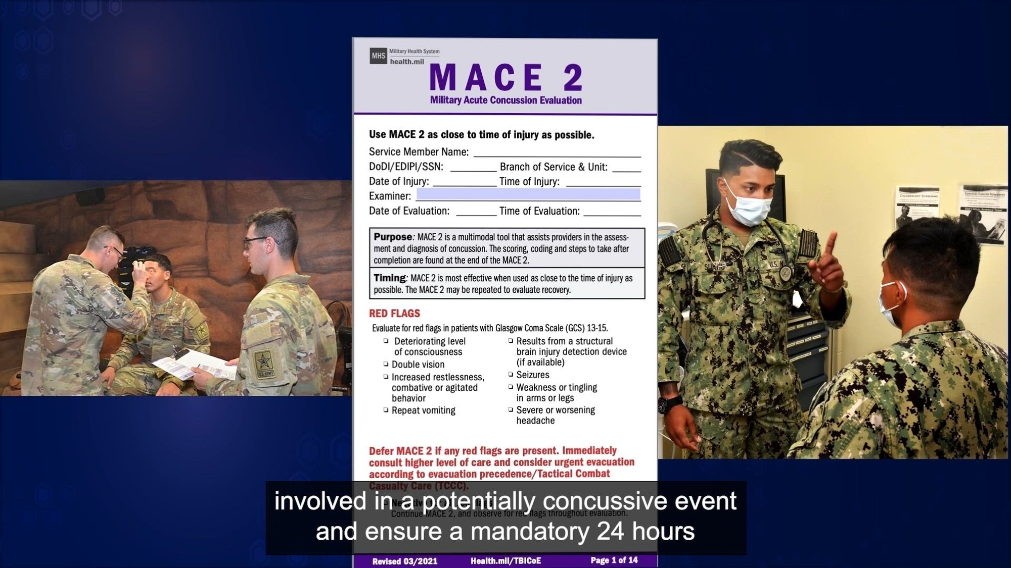 Link to Video: What Steps Should A Military Leader Take After A Potentially Concussive Event?