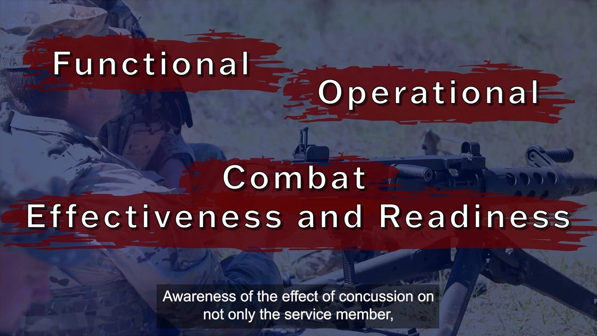 How Does a Concussion Impact Combat Readiness?