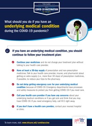 Link to biography of COVID-19: What to Do If You're at Risk