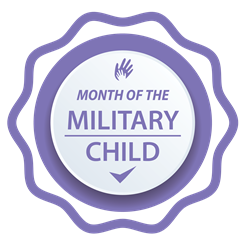 Month of the Military Child Badge