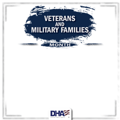 Veterans And Military Families Month frame