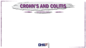 Link to Infographic: Crohns and Colitis Awareness Week screensaver