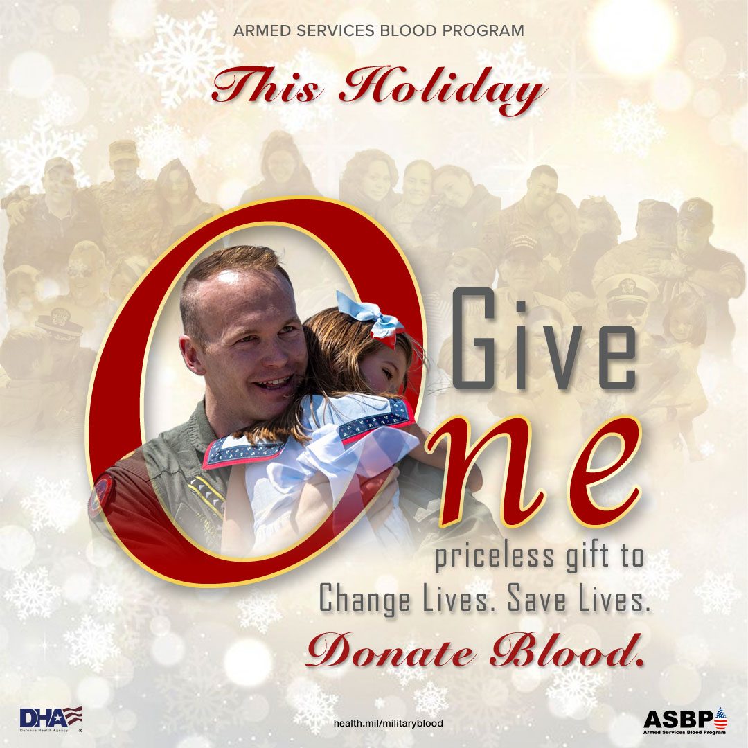 Link to Infographic: Give one priceless gift to Change Lives. Save Lives. Donate Blood.