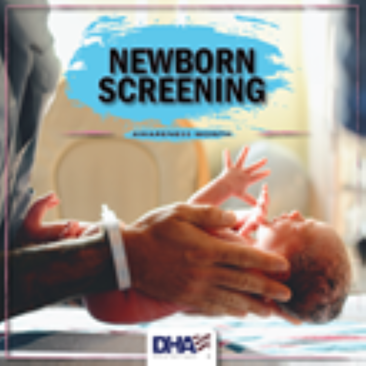Link to Infographic: Newborn Screening Awareness Month