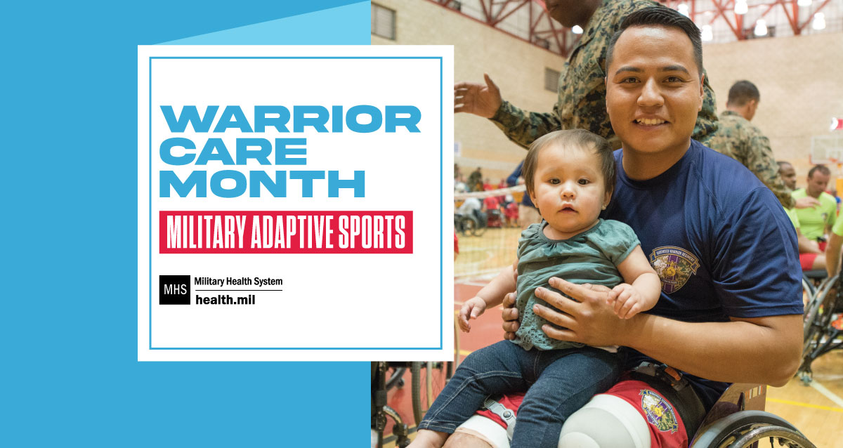 Link to Infographic: Warrior Care Month - Military Adaptive Sports  