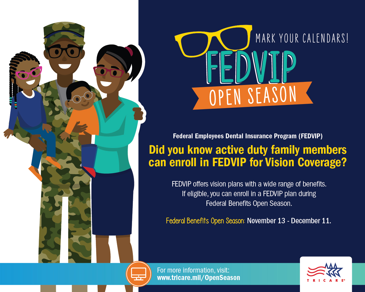 FEDVIP Did You Know Active Duty Family Members Health.mil