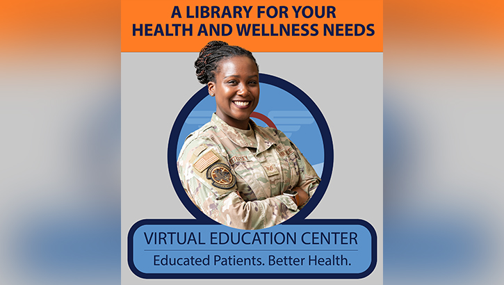 Image of Virtual Education Center graphic.