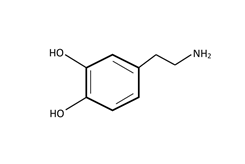 A dopamine molecule