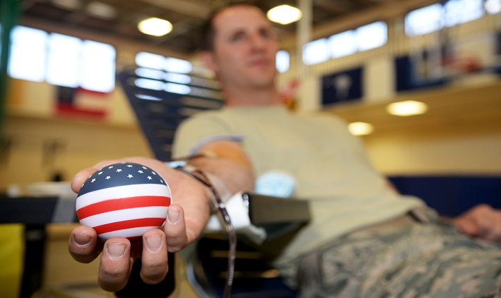 Link to Photo: Since 1962, the Armed Services Blood Program has served as the sole provider of blood for the United States military. As a tri-service organization, the ASBP collects, processes, stores and distributes blood and blood products to Soldiers, Sailors, Airmen, Marines and their families worldwide. (U.S. Air Force photo by Airman 1st Class Tenley Long)