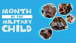 April is Month of the Military Child