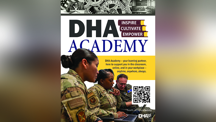 Image of DHA Academy Graphic.