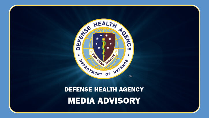 Image of Defense Health Agency Media Advisory.
