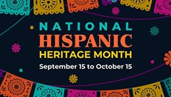 Hispanic Heritage Month graphic