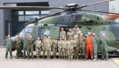 Soldiers from U.S. Army Health Clinic in Ansbach, Germany