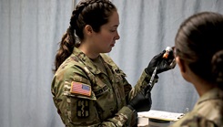 U.S. Army National Guard 1st Lt. Jennifer Vanden Busch