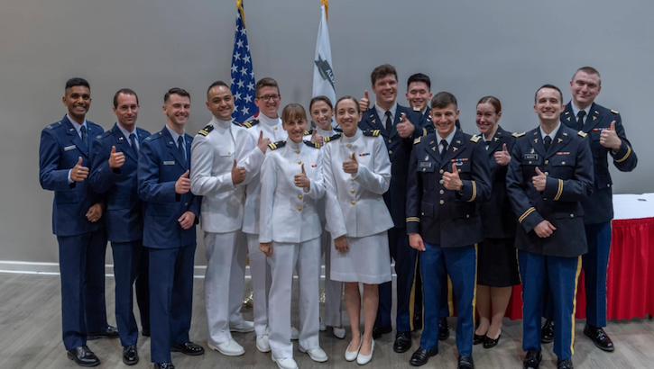 Service Members of the ATAMMC NCC Family Medicine Program pose for picture