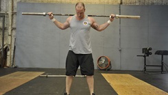 A Coast Guardsman works out at Coast Guard Air Station Savannah. 