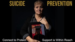 Suicide prevention infographic