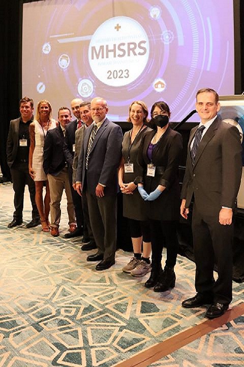 Panel presenters for the Undersea Operational Research panel at the 2023 Military Health System Research Symposium