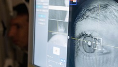 Demonstration of new retinal camera