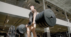 Link to Video: Military personnel lifting weights