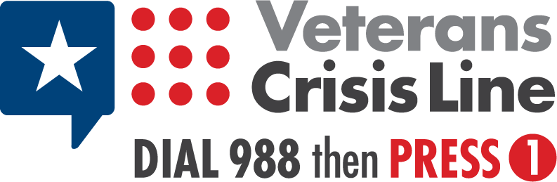 Goes to veteranscrisisline.net. Veterans Crisis Line. Dial 998 then press 1.